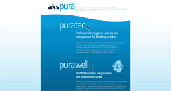 Desktop Screenshot of aks-pura.de